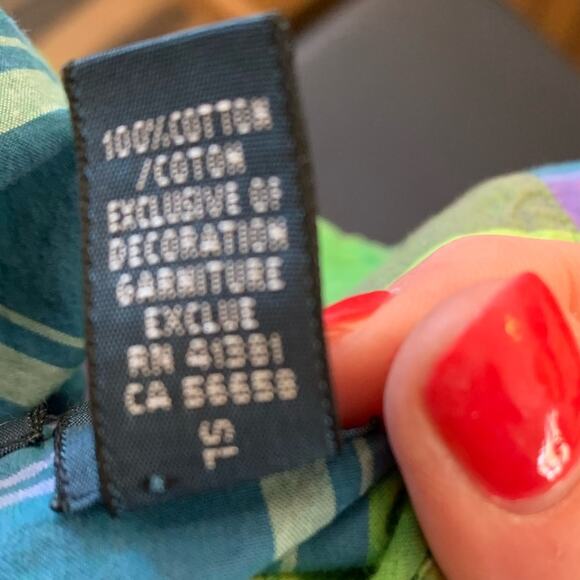 Ralph Lauren Men’s XL Multicolor Plaid Button Down Short sleeve - Picture 6 of 6